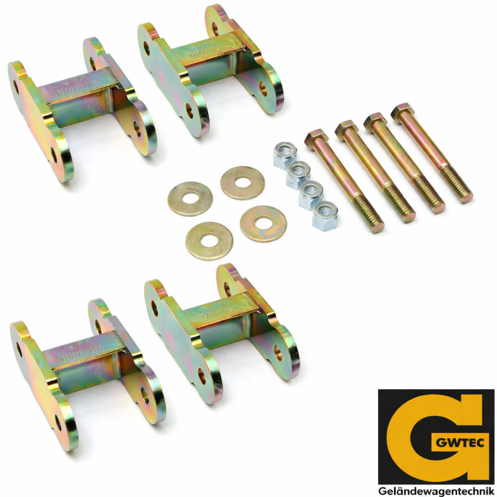 Federschäkel zur Fahrzeughöherlegung YJ +25mm hinten