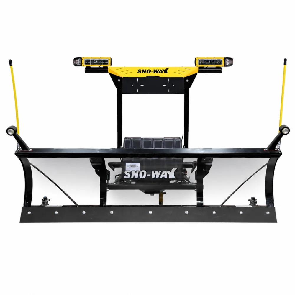 SNO-WAY Schneepflug Serie 22-2, 203 x 55 cm mit Niveauausgleich & E.S.S System