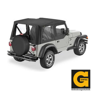 Ersatz-Softtop ohne Gestänge Black Denim TJ 96-02
