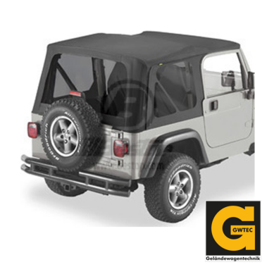 Getönte Scheiben Supertop Black Diamond - TJ 03-06