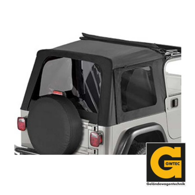 Getönte Scheiben Supertop Black Denim - TJ 96-06