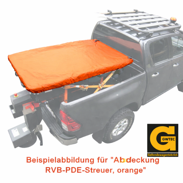 Abdeckung für V-Streuer RVB10, orange
