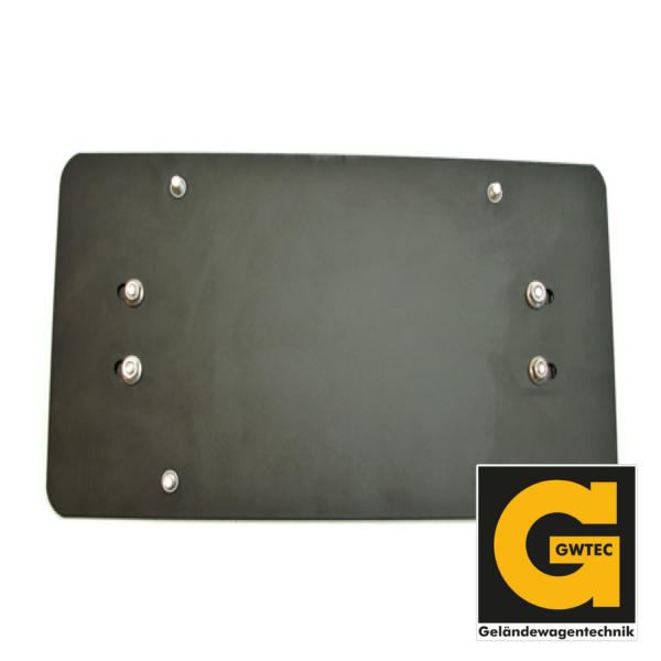 Smittybilt Nummernschildhalter Seilwindenfenster