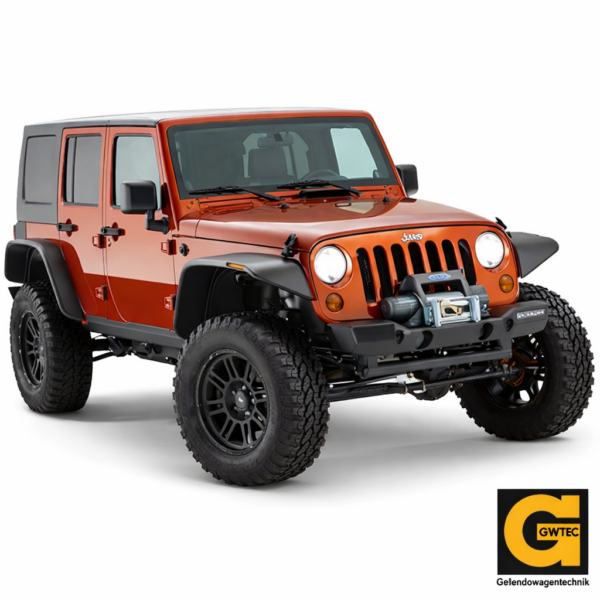 Kotflügelverbreiterung Flat Fender 4 Türer Jeep JK