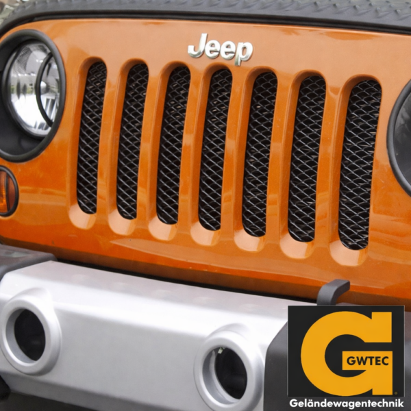 Kühlerschutz schwarz - Wrangler JK 07 - 18