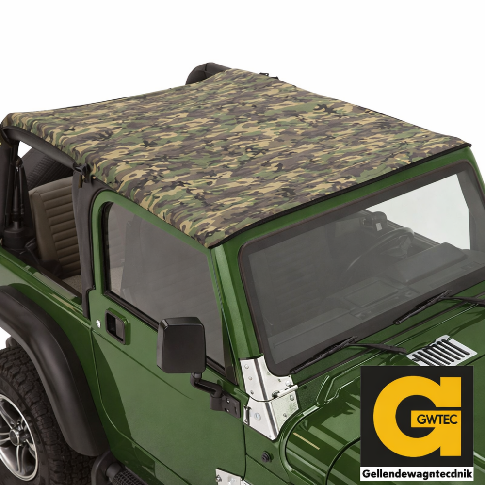 Header Bikinitop Safari Version Military - Wrangler TJ 03 - 06