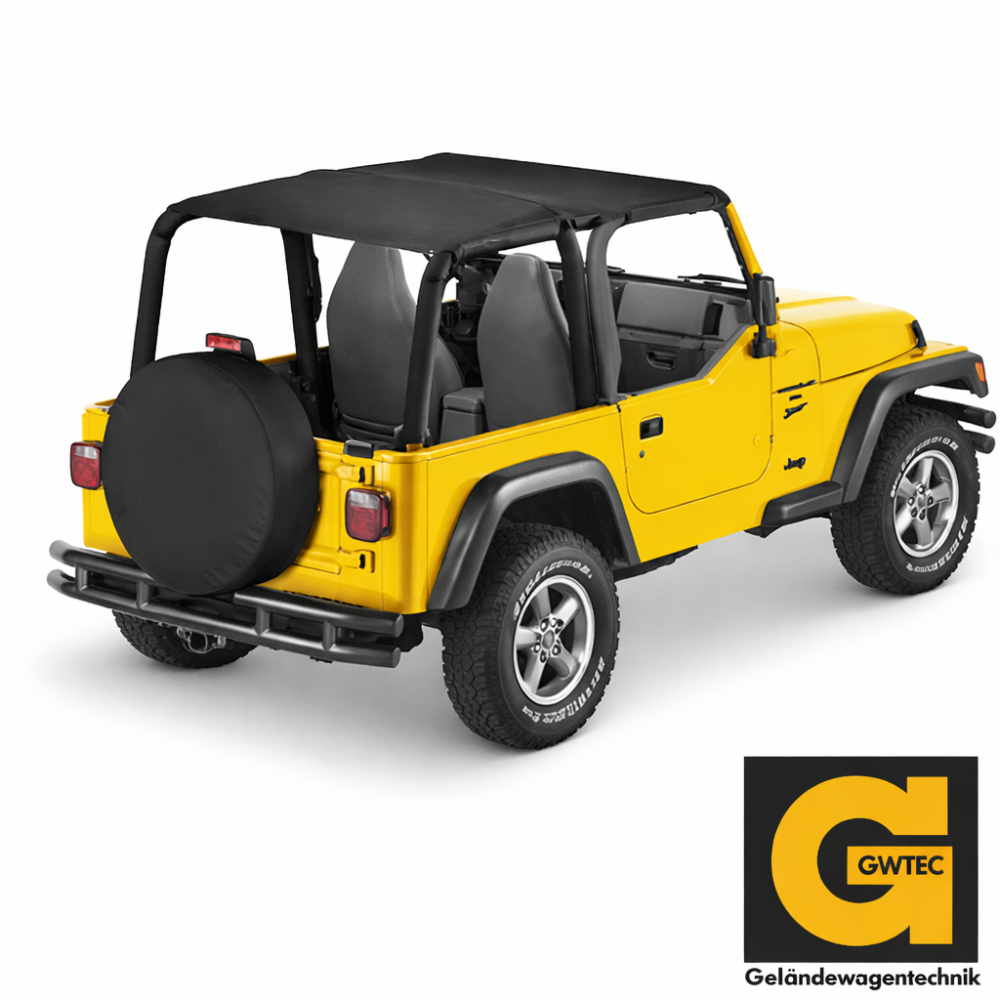 Header Bikinitop Safari Version Black Diamond - Wrangler TJ 03 - 06