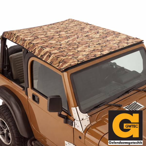 Header Bikinitop Safari Version Desert - Wrangler TJ 03 - 06