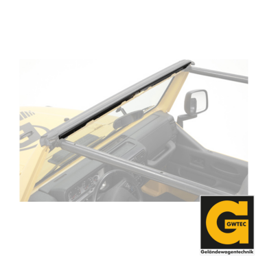Softtopleiste schwarz - Wrangler TJ 96 - 02