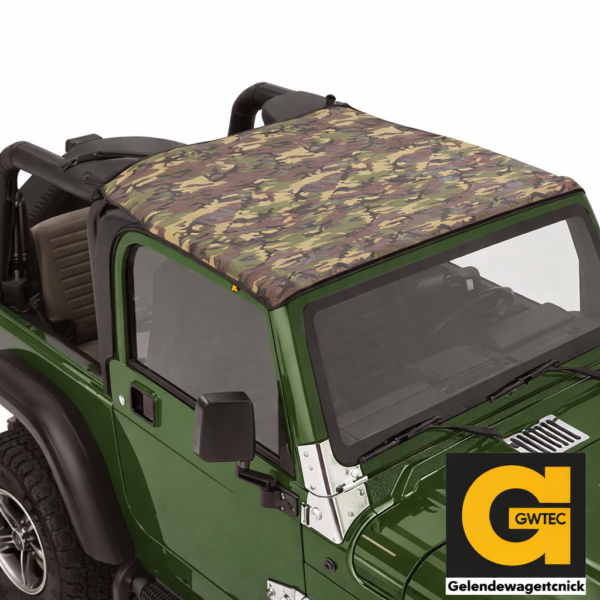Header Bikinitop  Military Jeep Wrangler TJ 03-