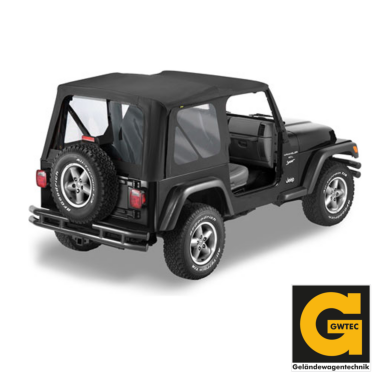 Ersatz Softtop  Black Twill - Wrangler TJ 96-06