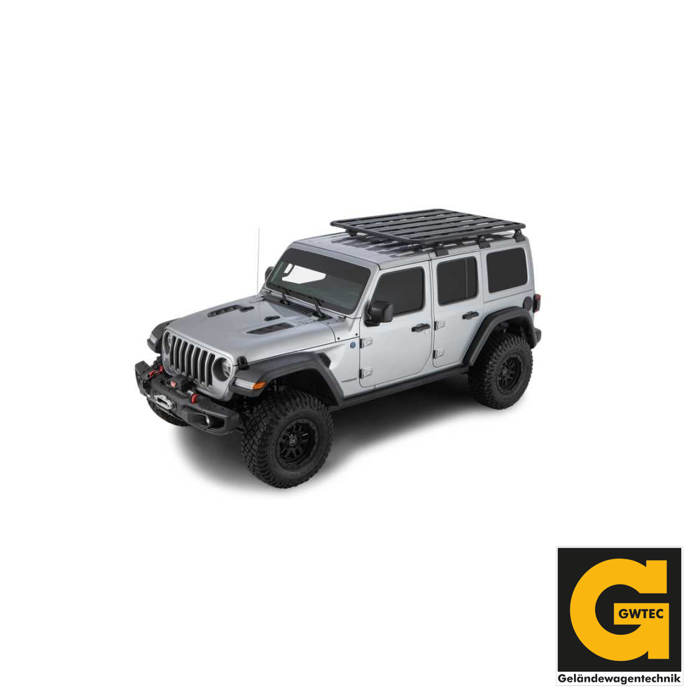 RHINO RACK PIONEER 6 PLATTFORM 1800X1430 BACKBONE+RLT600, JEEP WRANGLER JL,4-TRG.