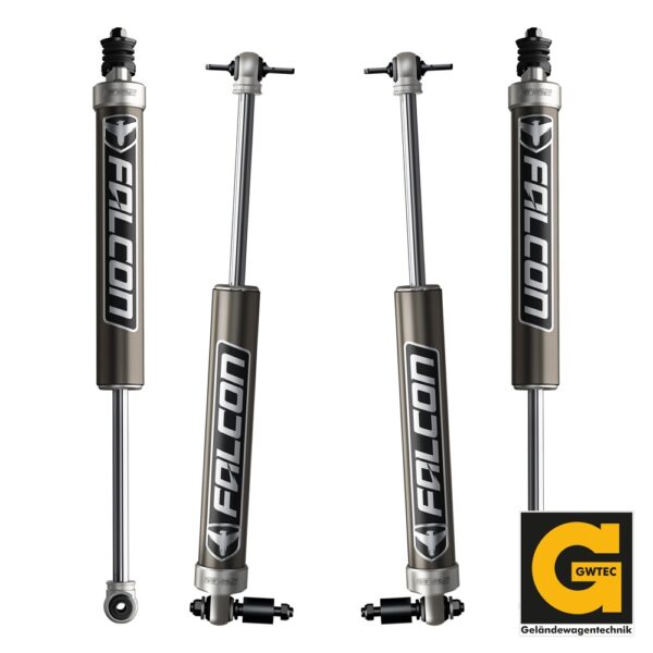 Falcon 2.1 Monotube Stoßdämper set 0-1,5" Jeep JLU