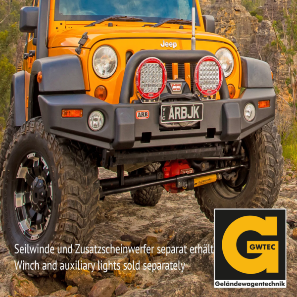 ARB WINDENSTOßSTANGE  MATT PULVER. Jeep  JK