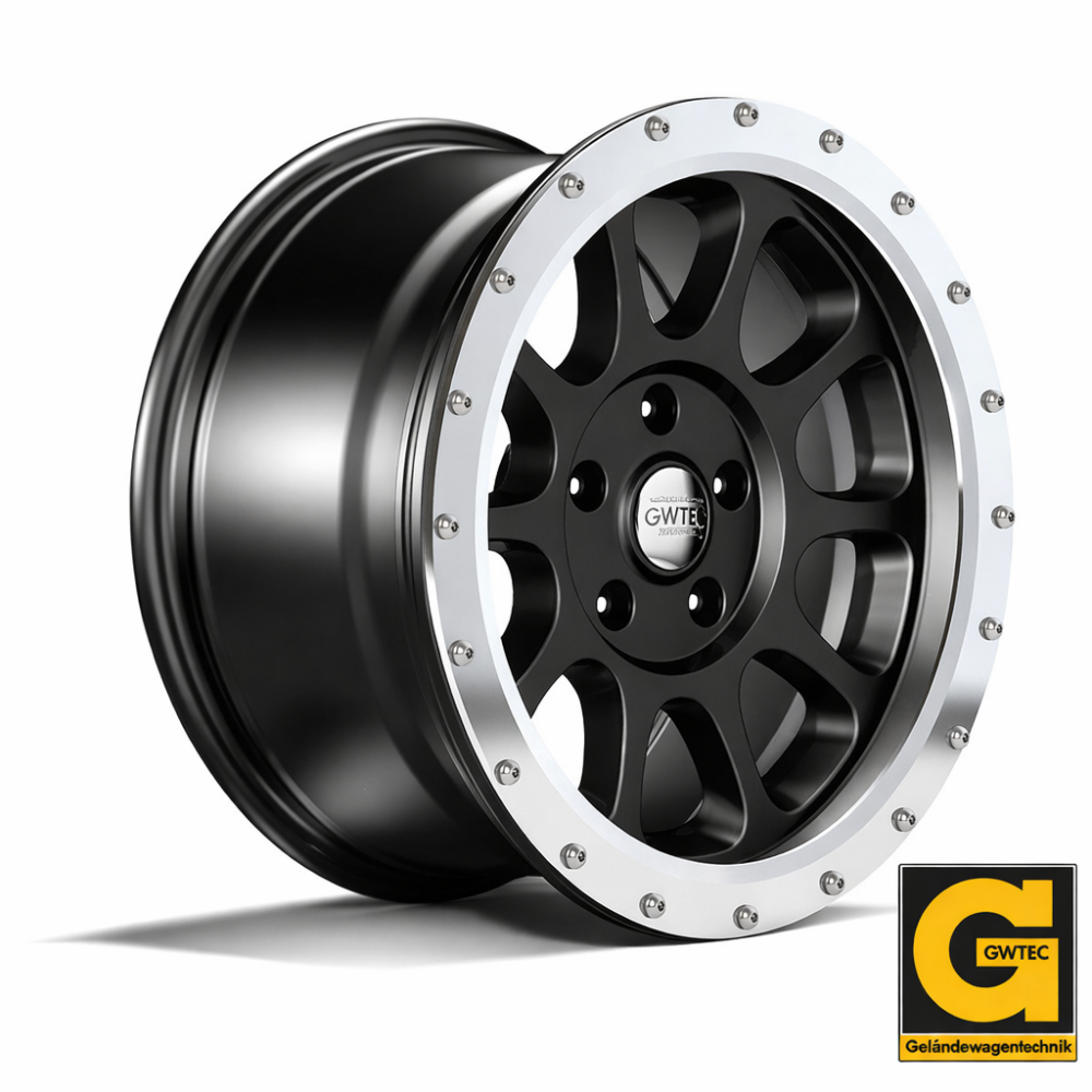 Felgenring WR10 silber eloxiert Jeep Wrangler JL / JLU