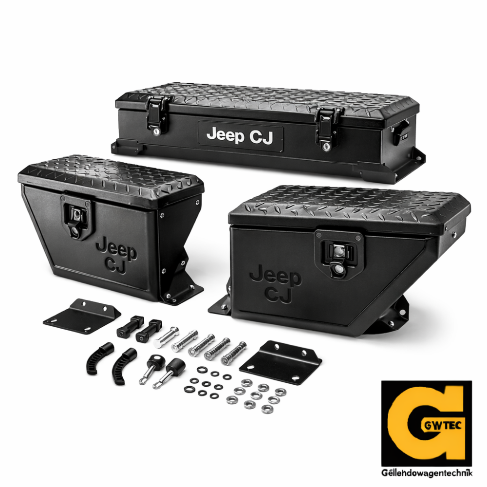 Stauboxen Jeep Wrangler CJ