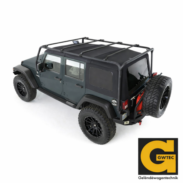 Dachgepäckträger SRC schwarz Smittybilt Jeep Wrangler JL / JLU