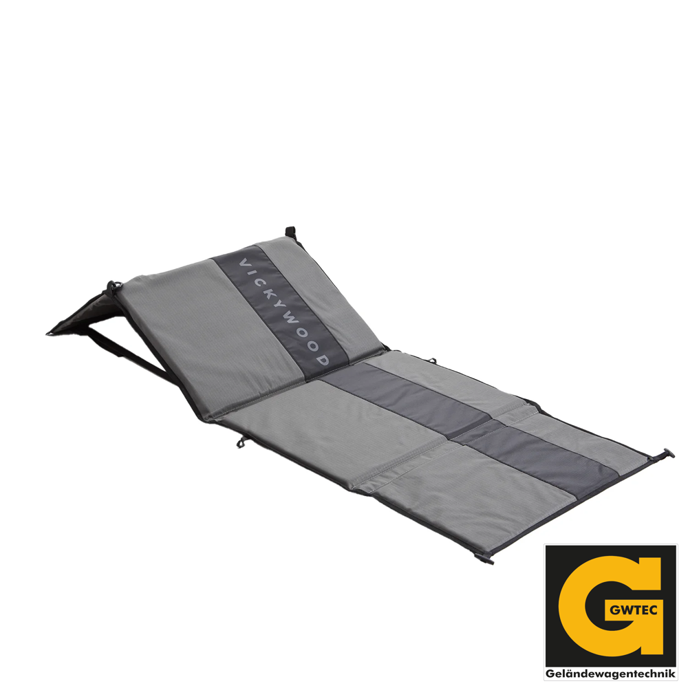 Faltsitz Strand Vickywood grau