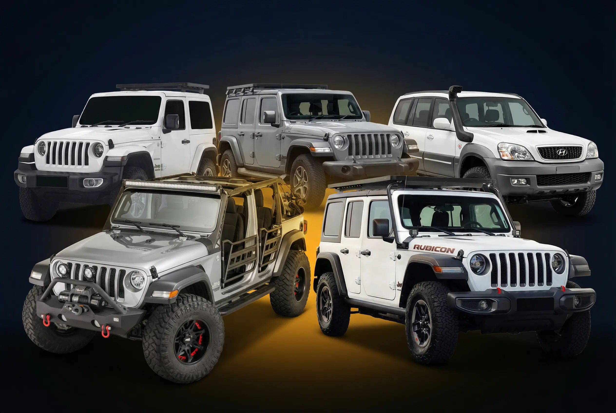 gelaendewagen collage