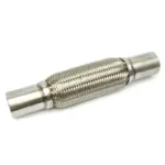 Flexrohr Edelstahl, L1: 10 cm, L2: 20 cm, Ø Rohr 2" = 50mm
