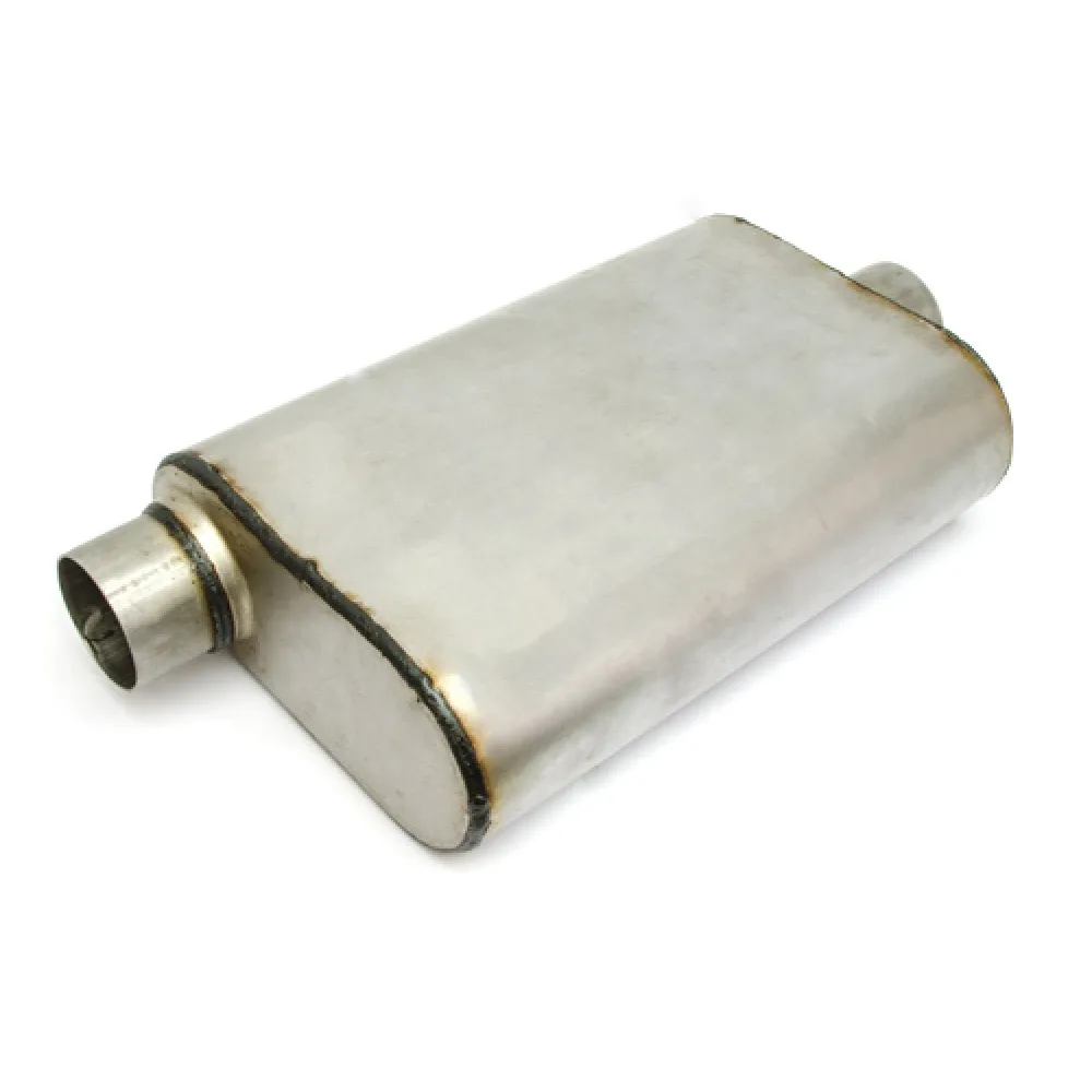 Xlerator Auspufftopf, Länge A 35 cm, Rohr 2" Ø = 50 mm