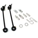 Stabistangen Set, teilbar Höherlegung 100mm Länge 25cm, TJ, 97-0