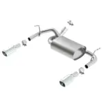 Auspuffendtopf mit doppeltem Endstück 3.6-L. Edelstahl Wrangler JK 12 - 14