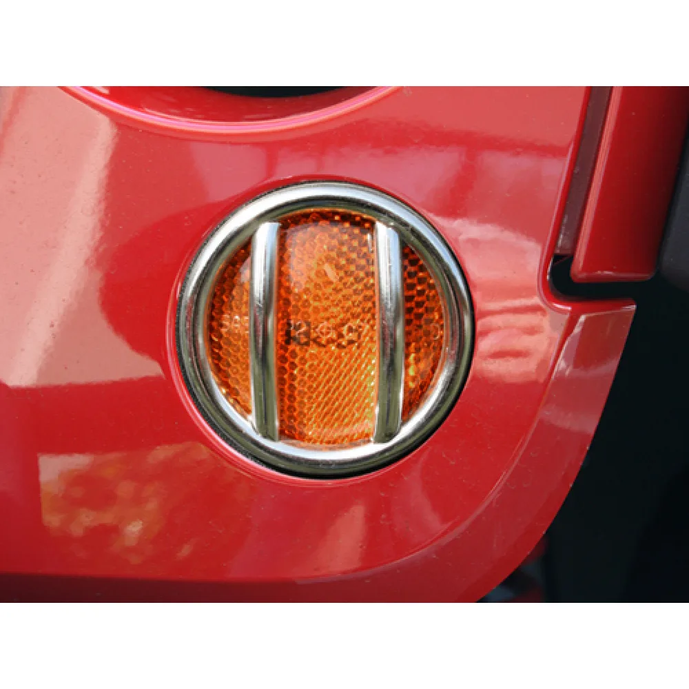 Lampenschutz, Edelstahl ( Blinker vorne), Wrangler JK, 07-