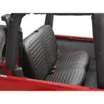 Sitzbezug hinten Black Denim