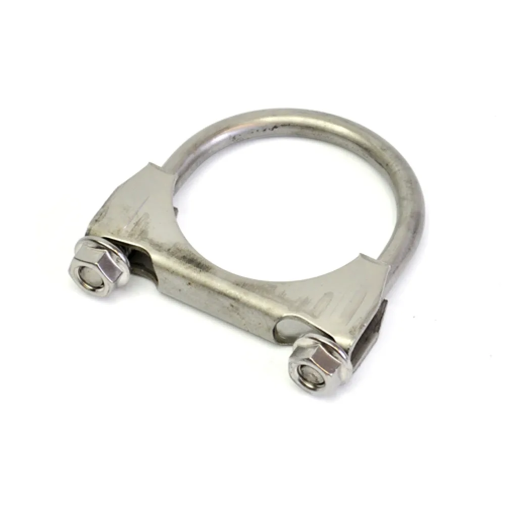 Auspuffschelle M8 Ø 2,5" = Ø 63-65 mm Edelstahl