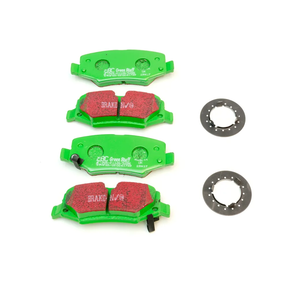 EBC Greenstuff Bremsklötzeset  mit E-11 Prüfzeichen Hinterachse Wrangler JK 07-18