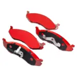 Bremsklötzeset Vorderachse Performance Red Line mit E-Prüfzeichen passend für Wrangler TJ 96-06