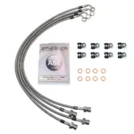 Bremsschlauchset Edelstahl mit TÜV