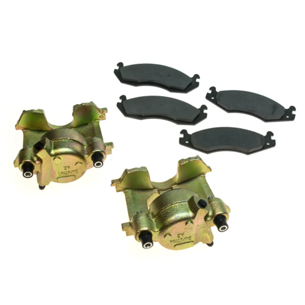 Bremssattel + Bremsklötze vorne rechts+links