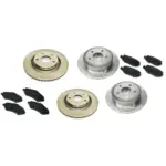Bremsscheiben + Beläge vorne / Bremsscheiben + Beläge hinten - Wrangler JK 10 - 18