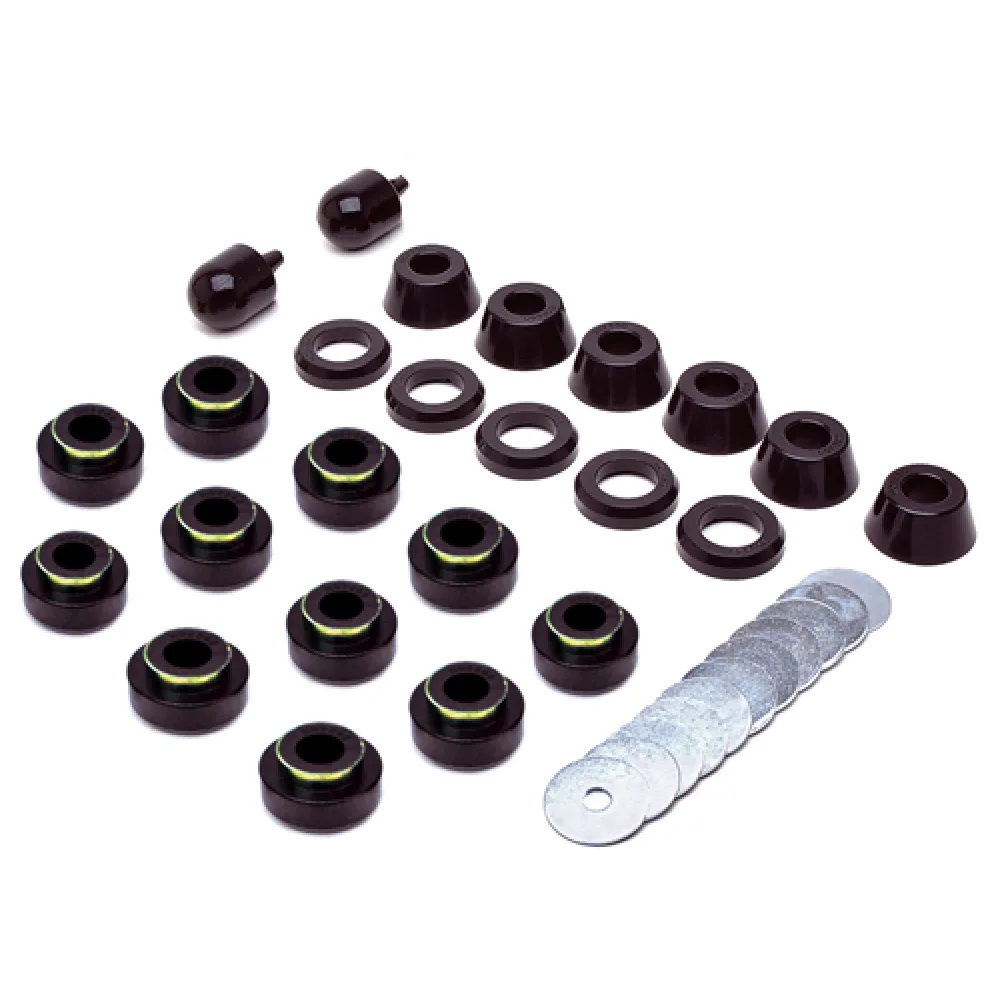 Karrosseriebuchsen Set standard Polyurethane passend für Jeep Wrangler TJ (96-06)