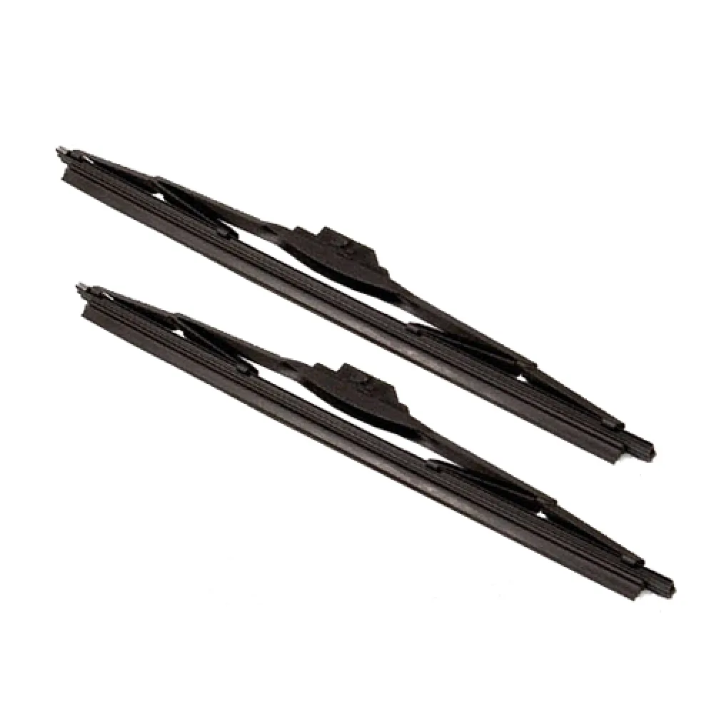 Wischerblätterset vorne rechts+links schwarz passend für Jeep CJ 68-86