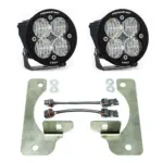 Baja Designs Jeep JL Rubicon Stoßstange Umrüstkit LED Nebelscheinwerfer auf Squadron-R Pro