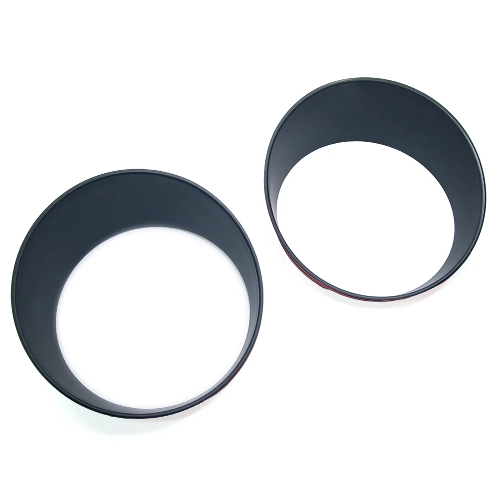 Scheinwerferring Set schwarz