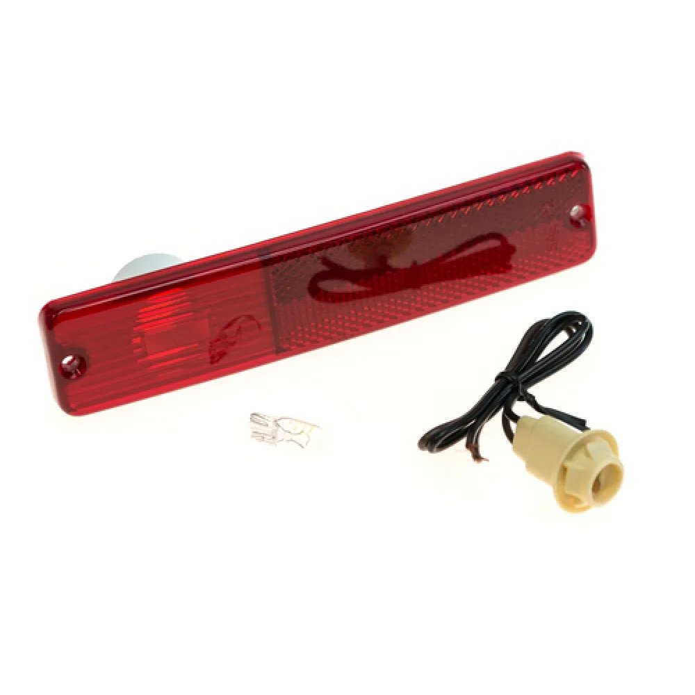 Blinker seitlich rot inkl. Birne + Blinkerfassung