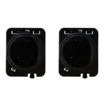 Blinker Set seitlich LED schwarz E-Prüfzeichen