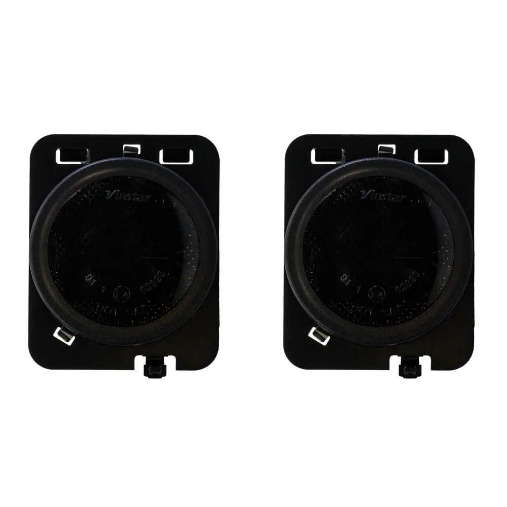 Blinker Set seitlich LED schwarz E-Prüfzeichen