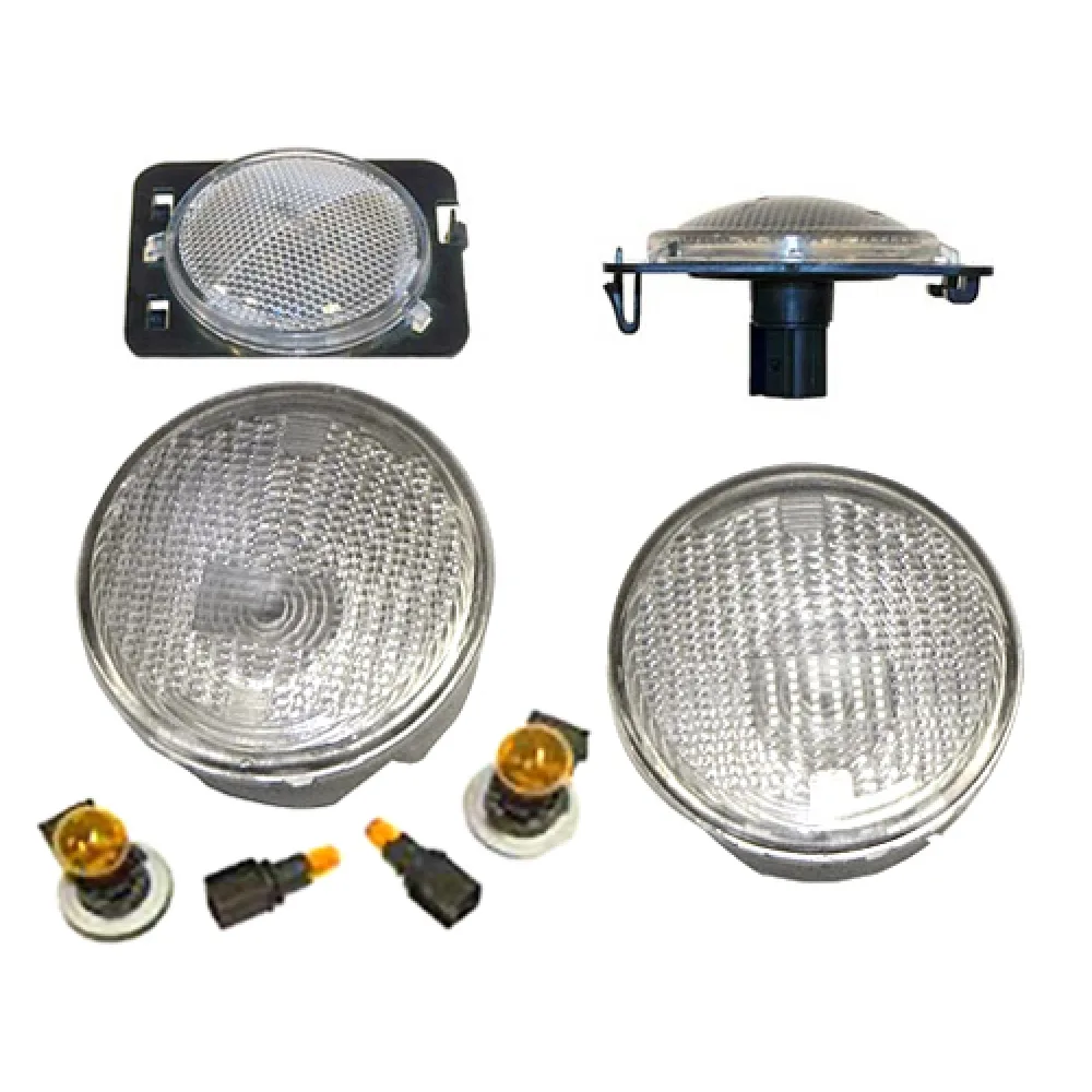 Blinker seitlich weiß 4-teilig ohne TÜV