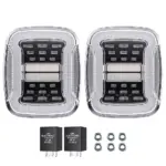 LED Rückleuchten Set mit E-Prüfzeichen Clear