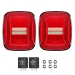 LED Rückleuchten Set mit E-Prüfzeichen Rot
