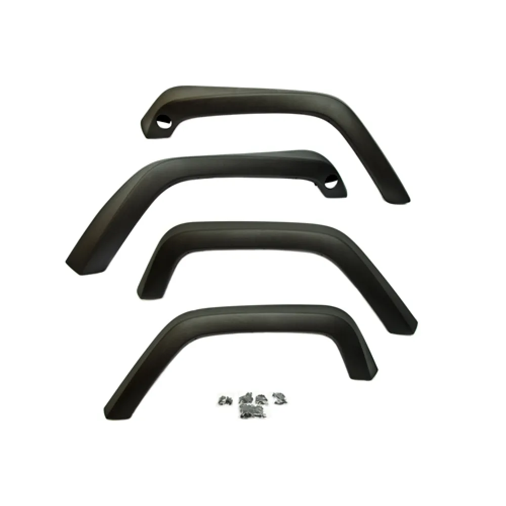 Kotflügelverbreiterungs Set Standard texturiert Crown passend für Jeep Wrangler JK (07-18)