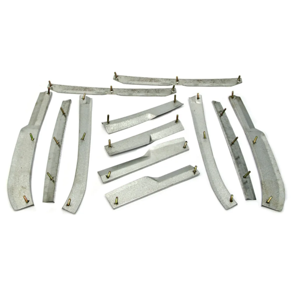 Verbreiterungshalter Set 12-teilig Crown Automotive passend für Cherokee XJ 84-96
