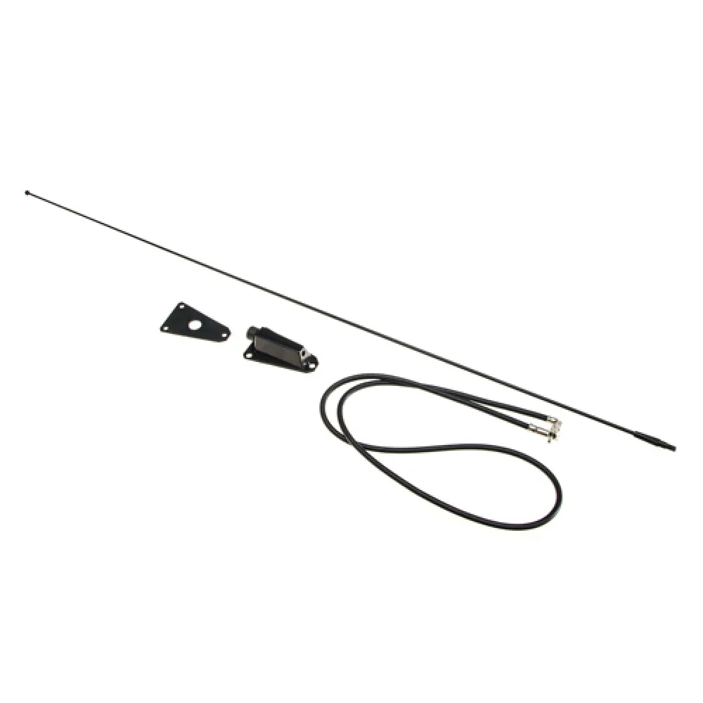 Antenne schwarz von Crown Automotive passend für Jeep Wrangler YJ 87-95