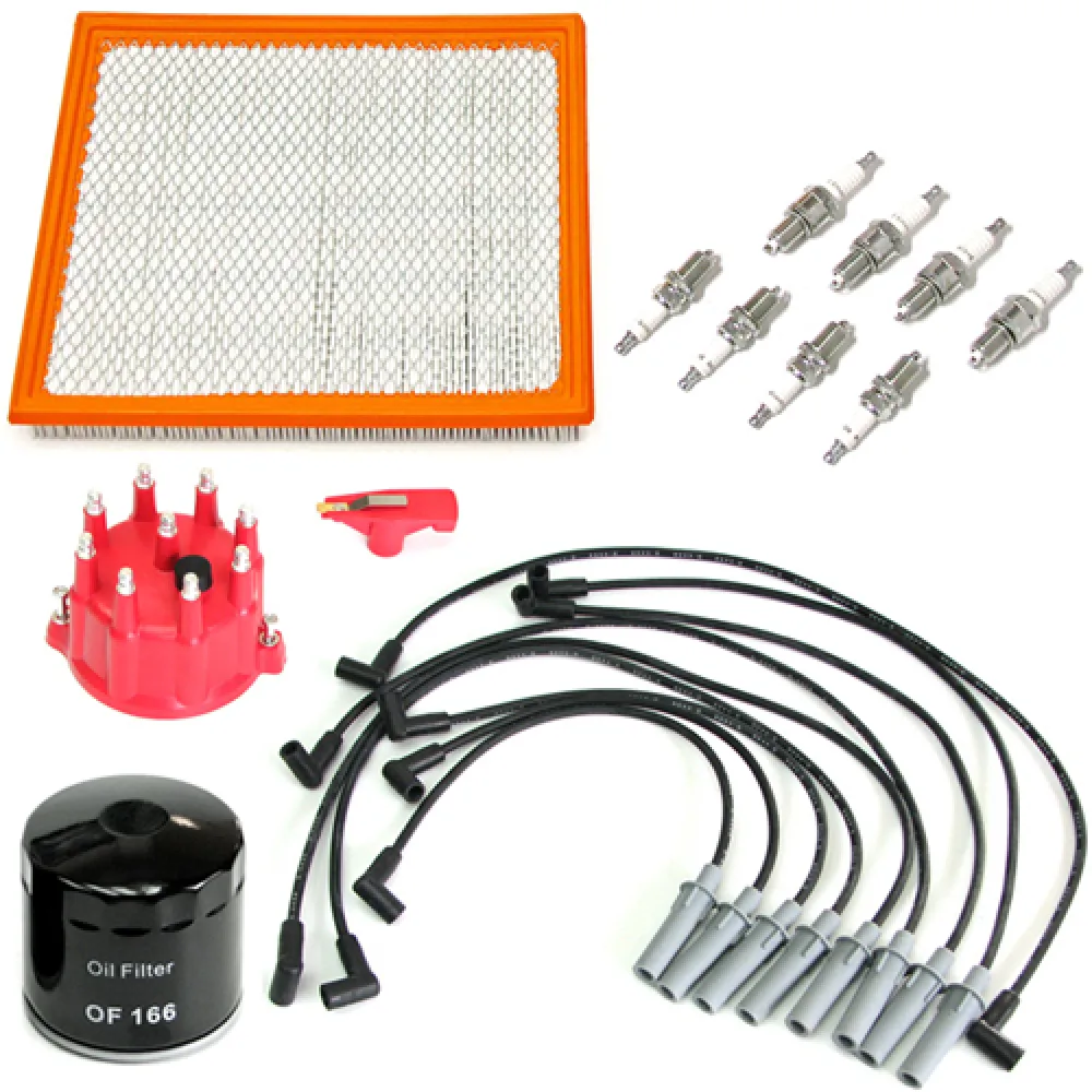 Service Paket mit Zündkabel aus eigenem Programm passend für Jeep Grand Cherokee ZJ / ZG (92-96)