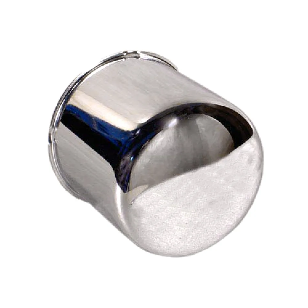 Nabendeckel Chrom